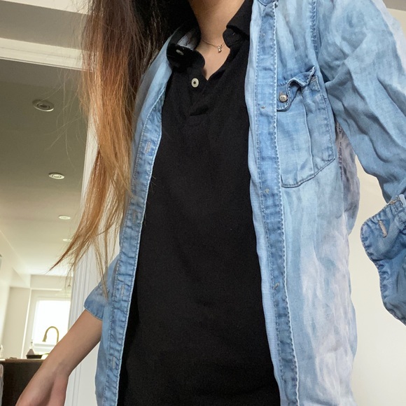 Fake denim over coat !2 for $30! - Picture 3 of 5